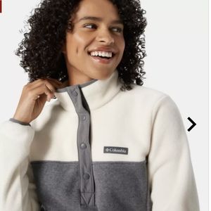 2/$12 Columbia| half snap fleece pullover